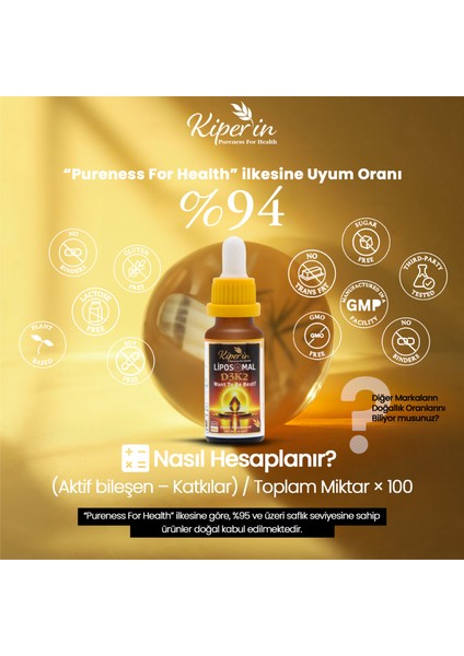 Lipozomal D3 K2 Vitaminleri Akıllı Gıda Takviyesi