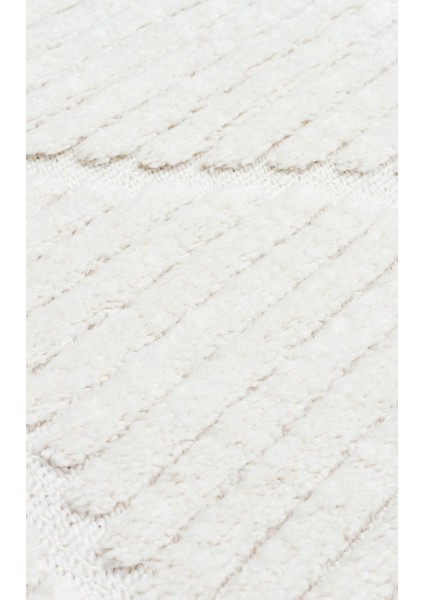 Terazzo TRZ 03 Beyaz - Hav Toz Vermez Etnik Desenli İskandinav Salon Halısı modelleri