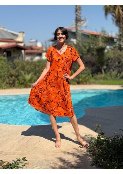 FT179116 Viskon Fethiye Elbise fiyatları