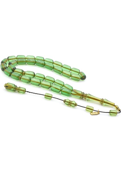 Hakkı Usta Imzalı Kapsül Kesim Açık Mavi Kanada Çubuk Katalin Tesbih