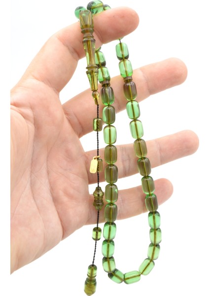 Hakkı Usta Imzalı Kapsül Kesim Açık Mavi Kanada Çubuk Katalin Tesbih modelleri