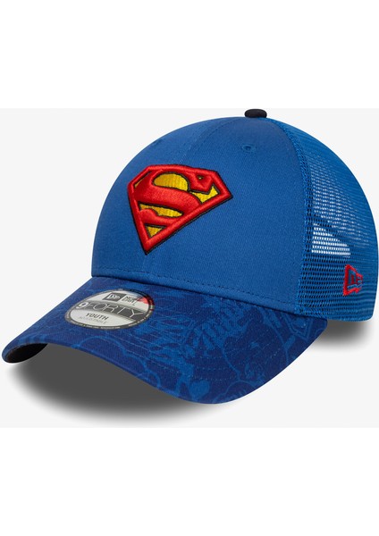 Dc 9forty Trucker Supman Baz Çocuk Mavi Şapka.- modelleri
