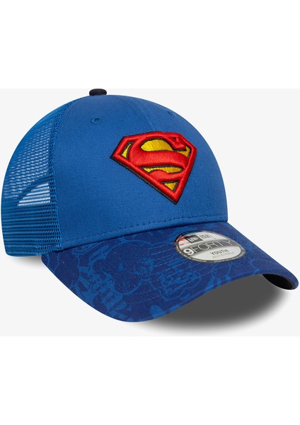 Dc 9forty Trucker Supman Baz Çocuk Mavi Şapka.- indirimleri