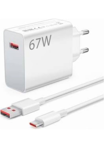 67W Redmi Note Poco Oppo Realme Vivo Tecno Şarj Aleti Type C 67W Ultra Hızlı fiyatları
