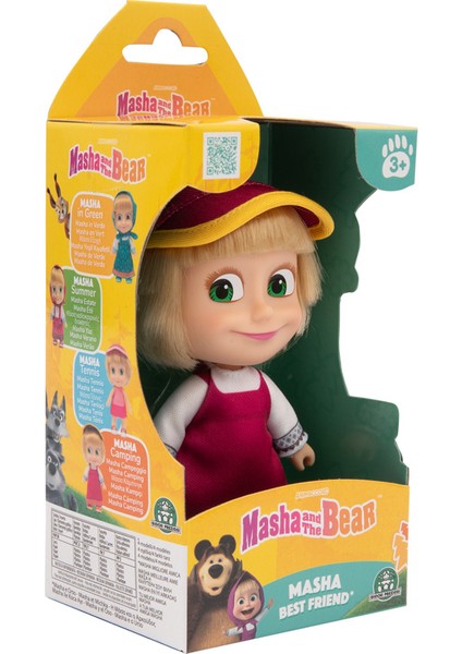Masha & Koca Ayı S3 Masha 12 cm Kamp Kıyafetli fırsatları