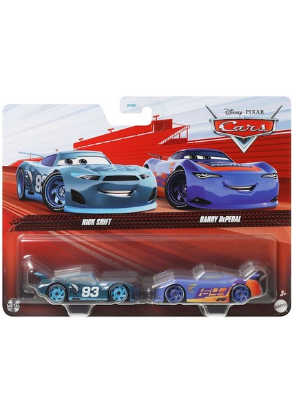 Cars Ikili Karakter Araçlar Nick Shift & Barry Depedal JDH43 fiyatları