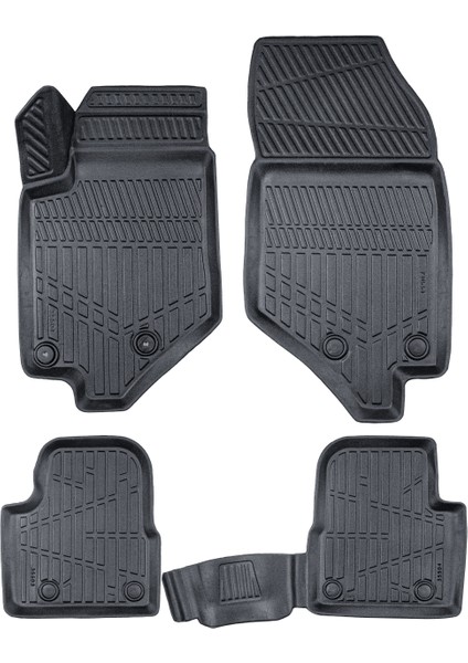 Citroen C4 2020- 3D Havuzlu Paspas - Öz-Iş