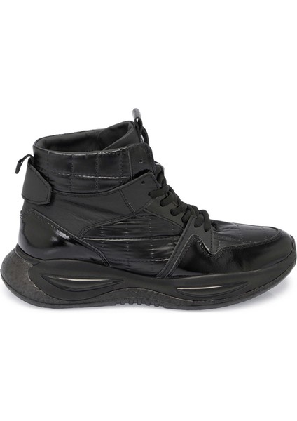 Siyah Deri-Tekstil Erkek Casual Bot - E23K1BT56376-K0N modelleri