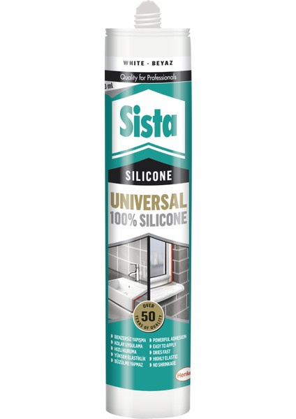 Universal Silikon Şeffaf 280 ml modelleri
