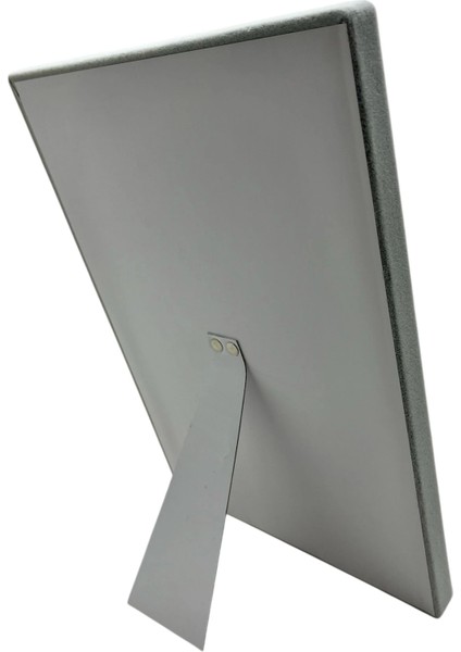 Dikine Süet Kumaş Gri 34-24 cm Ayaklı 20 Pedli Kolye Tabla Stand modelleri