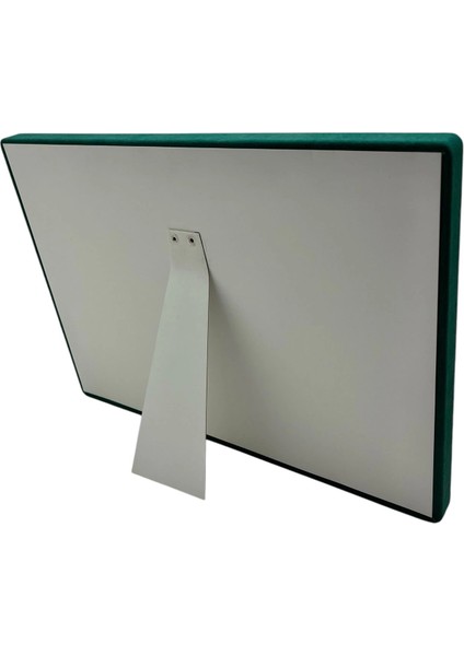Süet Kumaş Yeşil 34-24 cm Ayaklı 17 Pedli Kolye Tabla Stand modelleri