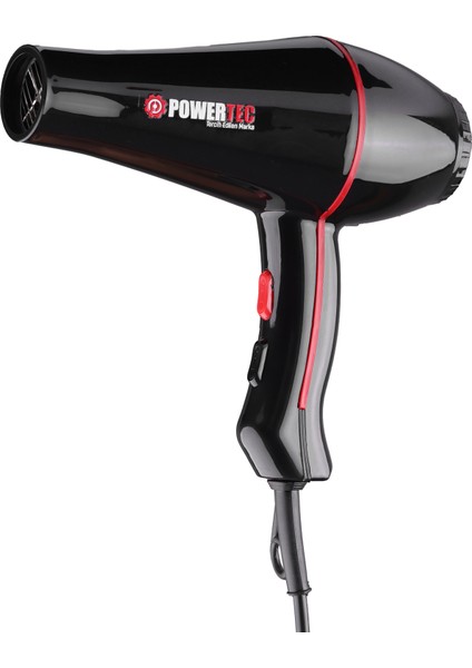 TR-601 Profesyonel Fön Makinesi +Berber Fön Fırçası