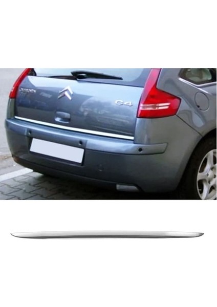 Citroen C4 Hb Krom Bagaj Alt Çıta 2005-2010 P.çelik