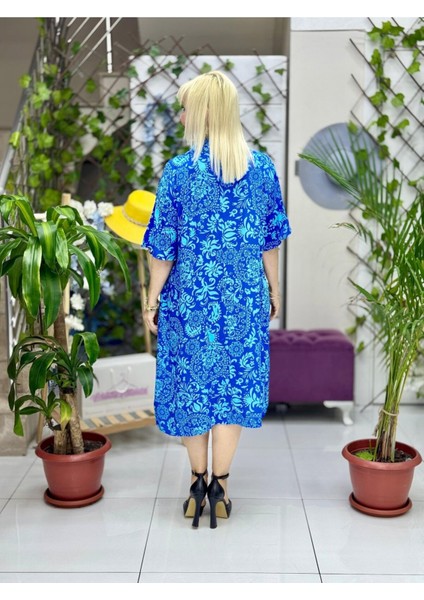 RM18107 Viskon Roma Elbise modelleri