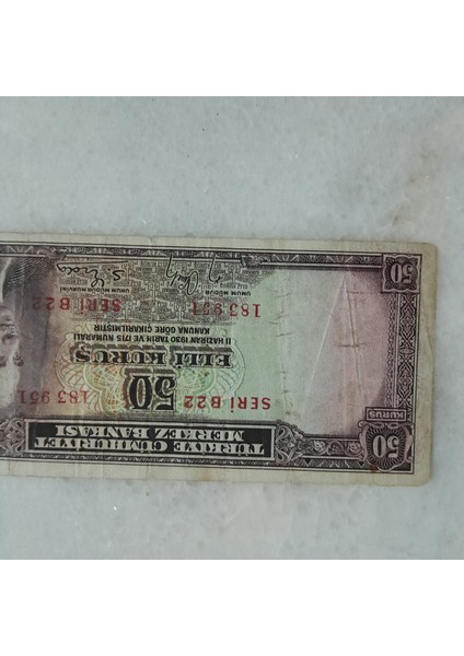 2. Emisyon Batan Gemi 50 Kruş