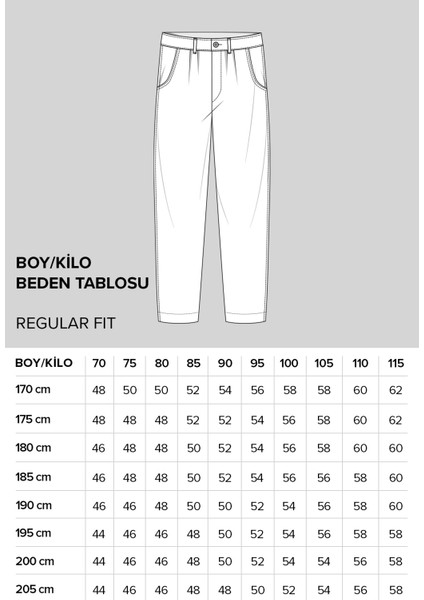 AC&Co / Altınyıldız Classics Erkek Siyah Regular Fit Normal Kesim Yan Cepli Esnek Klasik Pantolon fırsatları