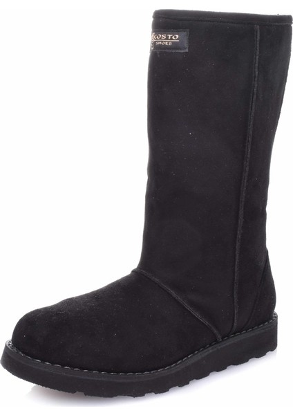 19285 Siyah Büyük Numara Kadın Ayakkabı