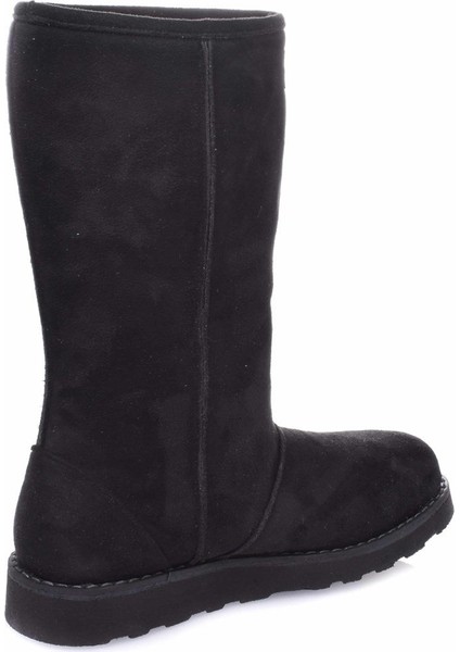 19285 Siyah Büyük Numara Kadın Ayakkabı