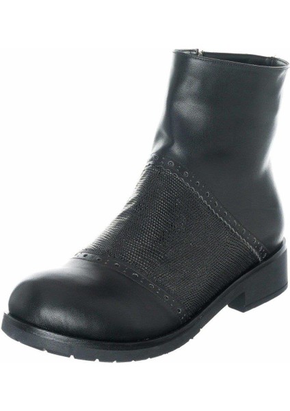 K131-1 Siyah Büyük Numara Kadın Bot