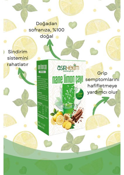 Nane Limon Zencefilli Çayı fiyatları