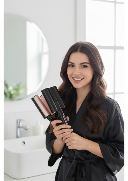 HRS-550 Wag ve Su Dalgası Saç Maşası 32MM. fırsatları