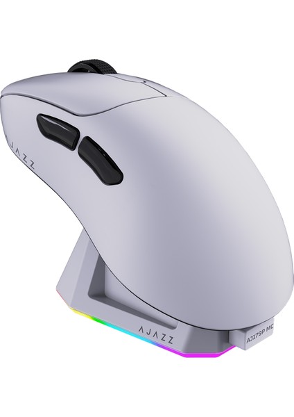 AJ179P Mc 3 Modlu 1000Hz 12.000 Dpı Manyetik Şarj Istasyonlu PAW3311 300 IPS Optik Sensör Gaming Mouse fırsatları