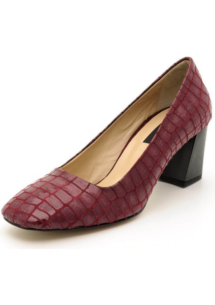 2018 Bordo timsah baskılı Büyük Numara Kadın Ayakkabıları fırsatları