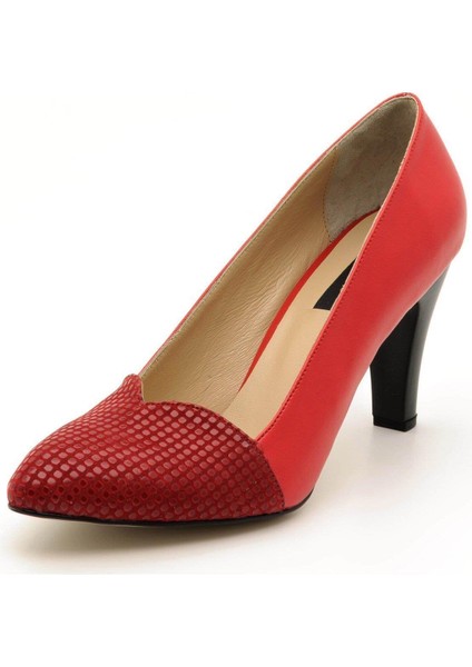 2023 Kırmızı Damla Büyük Numara Kadın Ayakkabıları fırsatları