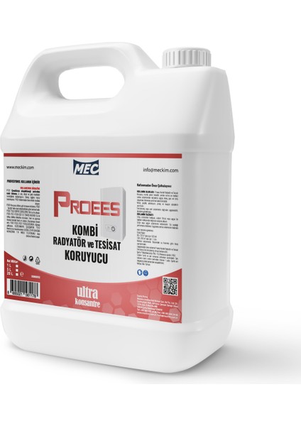 Kombi Tesisat Koruyucu Kimyasal Proees 5 Litre | Petek Ve Tesisat Bakım Sıvısı modelleri