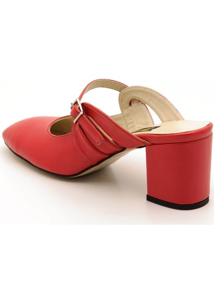 2405 Kırmızı Büyük Numara Kadın Terlik Ayakkabı fırsatları