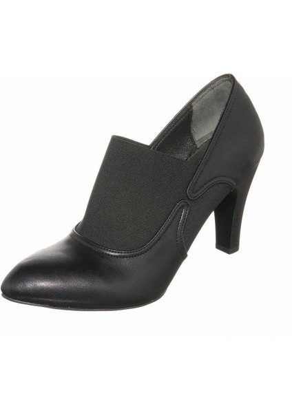 KDR1121 Siyah 41 42 43 44 Numaralar Da Rahat Geniş Kalıp Üst Kalite Streçli Büyük Numara Kadın ,ayakkabısı