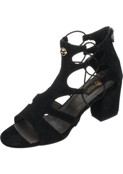 HTC70 Siyah Süet Iç Dış Üst Kalite Deri Diamond Serisi Ahtapot Abiye Ayakkabı Rahat Şık Hafif Tasarım