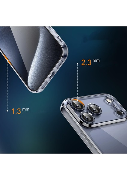 iPhone 17 Pro Uyumlu Kamera Korumalı Şeffaf Esnek Silikon Kılıf indirimleri