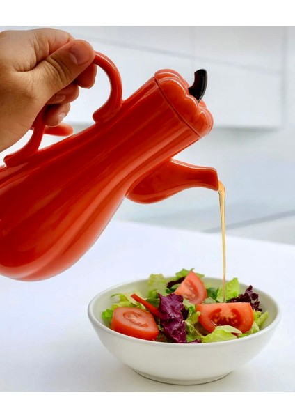 Turuncu Porselen 1000 ml Yağdanlık Bal Kabak Model Yağlıl fiyatları