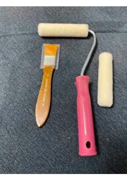 Saten Parmak Rulo Fırça Seti 4 Parça fırsatları