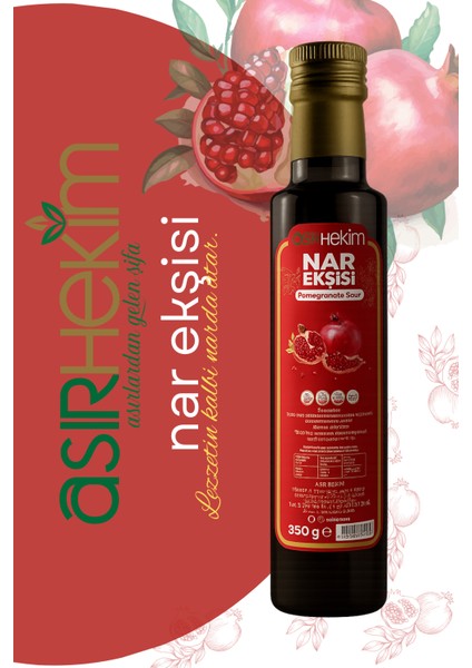 Doğal Nar Ekşisi 350GR
