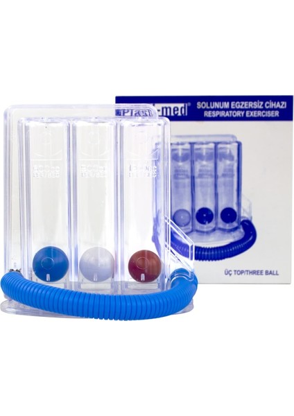 Solunum Egzersiz Cihazı 3 Toplu Triflo