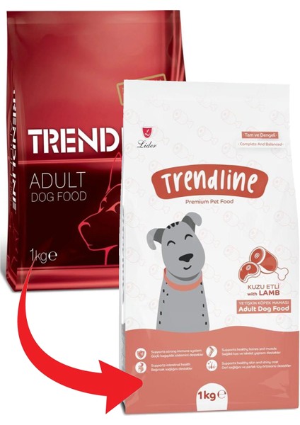 Kuzu Etli Yetişkin Köpek Maması 1 Kg.onlu Paket fiyatları