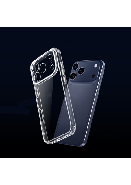 iPhone 17 Pro Max Uyumlu Kamera Korumalı Şeffaf Esnek Silikon Kılıf fırsatları