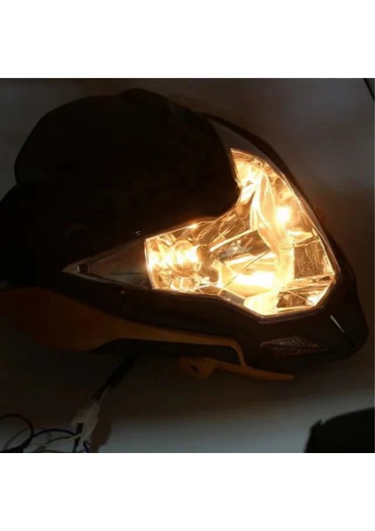 Bajaj Pulsar NS150 NS200 Ön Far Grenajlı LED ve Siperlik Camlı Tam Uyumlu Premium Kalite fiyatları