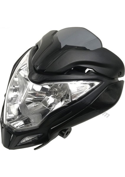Bajaj Pulsar NS150 NS200 Ön Far Grenajlı LED ve Siperlik Camlı Tam Uyumlu Premium Kalite modelleri
