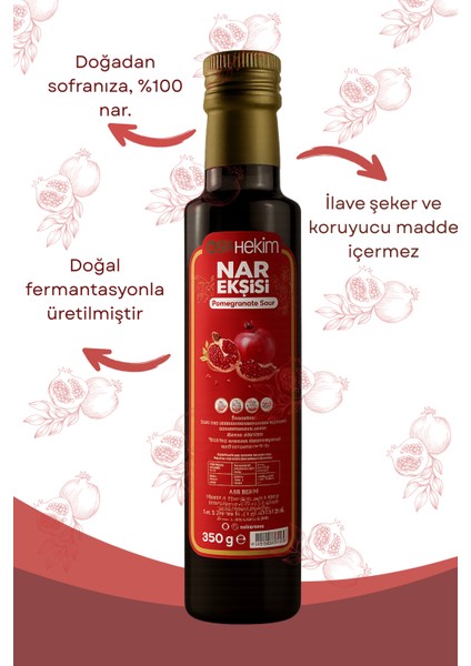 Doğal Nar Ekşisi 350GR fiyatları