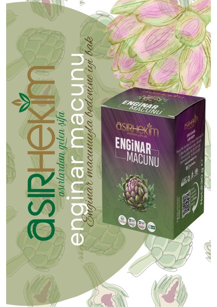 Doğal Enginar Macunu 230 gr
