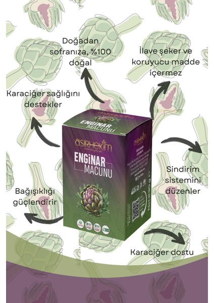 Doğal Enginar Macunu 230 gr fiyatları