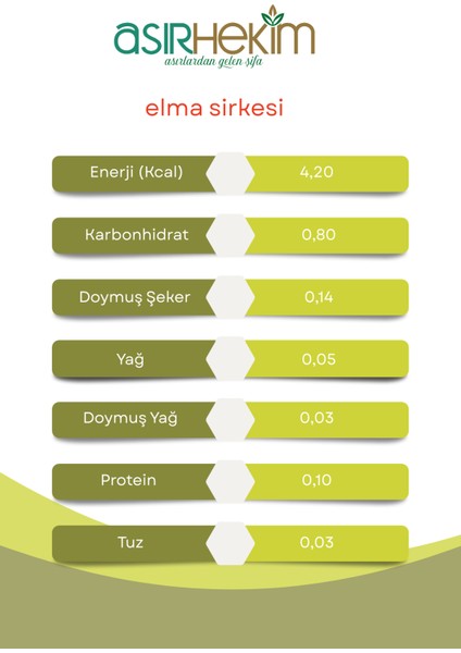 Elma Sirkesi Doğal Fermentasyon Natural 500 ml modelleri