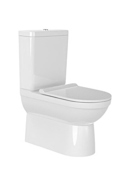 Rico Yavaş Kapanan Beyaz Klozet Kapağı 42,3x35,5 cm Banyo ve Tuvalet İçin modelleri