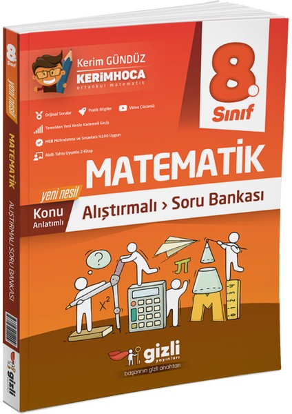8. Sınıf LGS Matematik Konu Anlatımlı Alıştırmalı Soru Bankası