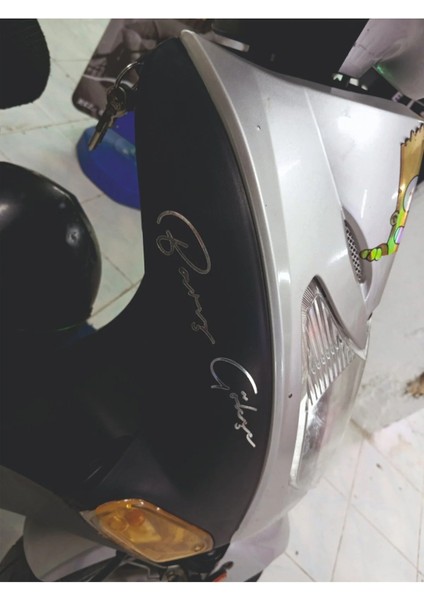 Ad Soyad Imza Model Araç Sticker-Isim Soyisim Araba Yazısı-Ön Cam Araba Yazısı-Motosiklet Sticker fiyatları