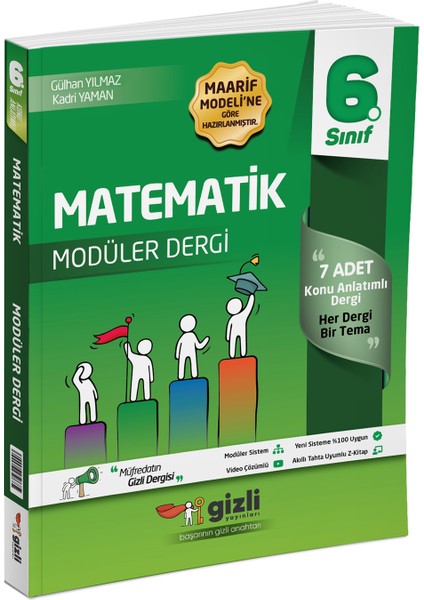 6. Sınıf Matematik Müfredatın Gizli Dergisi Gizli Yayınları