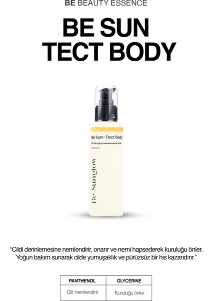 Sunglow Body / Vücut Güneş Losyonu Spf 50 150 ml fırsatları